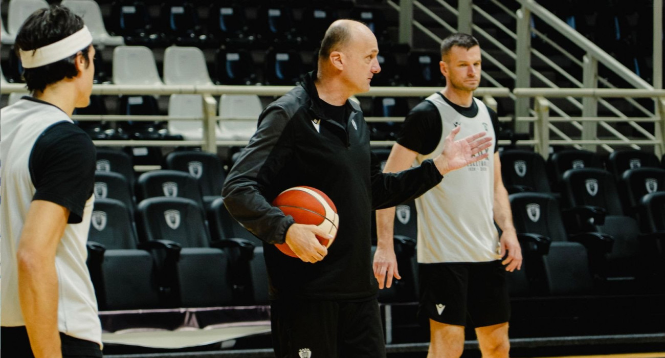 Ο Γιούρι Ζντοβτς - Πηγή: PAOK BC