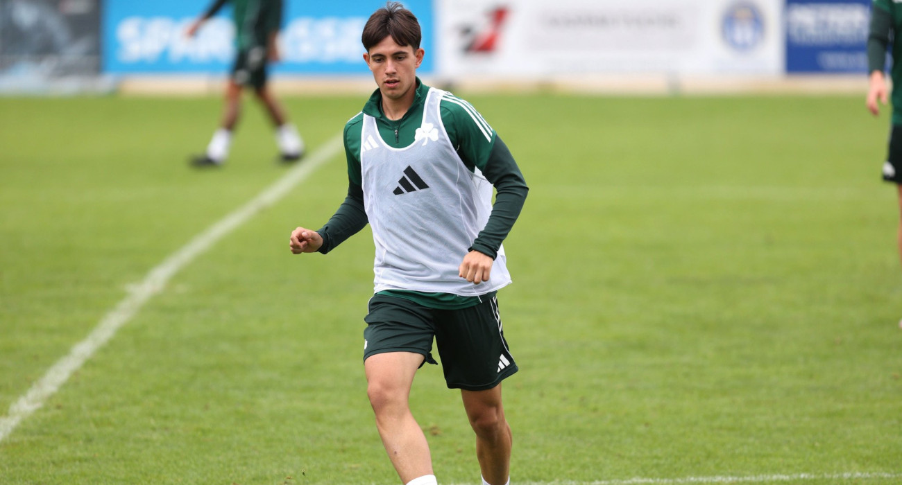 Ο Ρούσιτ Ζέκα σε προπόνηση του Παναθηναϊκού / Πηγή: InTime