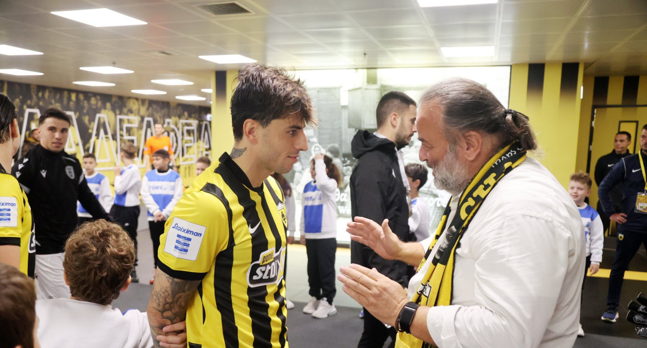 Ο Λάζαρος Ρότα και ο Μάριος Ηλιόπουλος /Πηγ΄ή: Intime