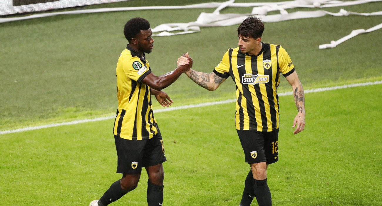 Κοϊτά και Ρότα στο ΑΕΚ-Αμπερντίν / Πηγή: Intime