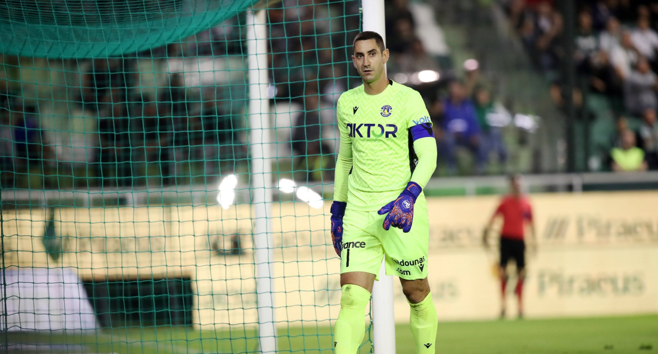 Ο τερματοφύλακας του Αστέρα AKTOR, Νίκος Παπαδόπουλος / Πηγή: ΙΝΤΙΜΕ