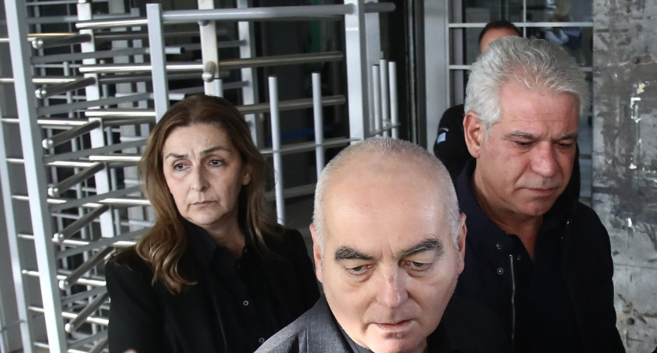 Η μητέρα και ο πατέρας του Άλκη Καμπανού, Μελίνα Κακουλίδου και Αριστείδης Καμπανός / Πηγή: Intime