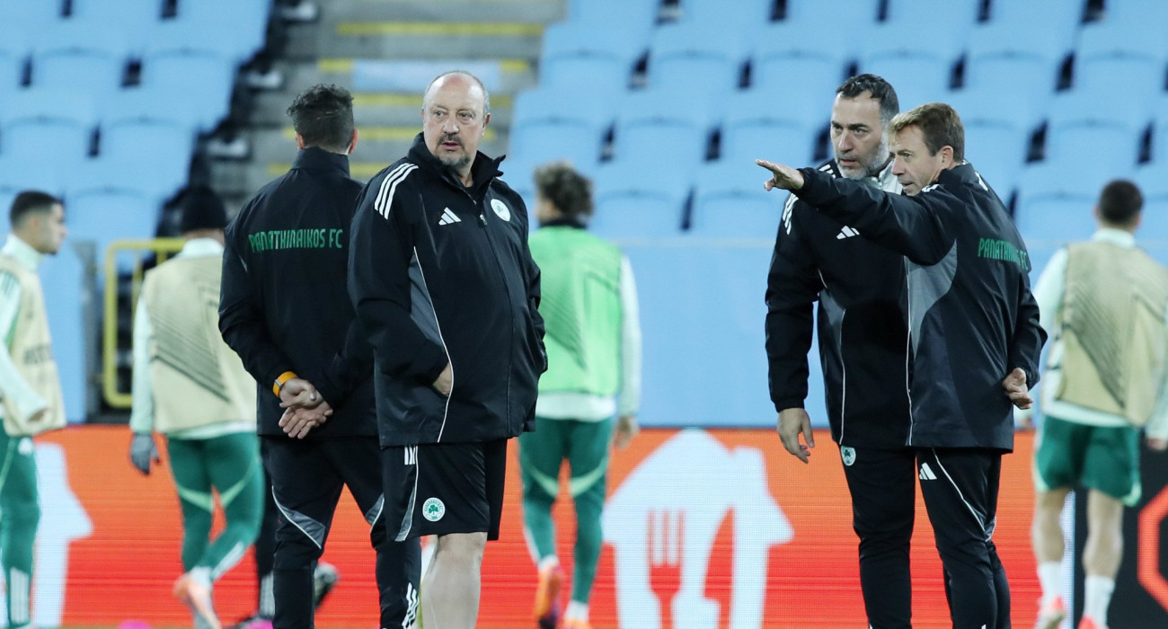 Ο Ράφα Μπενίτεθ είναι έτοιμος για το πρώτο του ευρωπαϊκό ματς με τον Παναθηναϊκό / Πηγή Intime