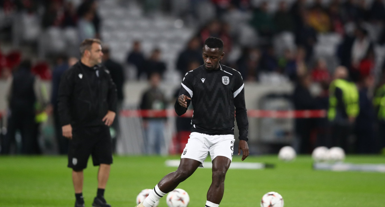 Ο Μαντί Καμαρά με τον ΠΑΟΚ / Πηγή: eurokinissi