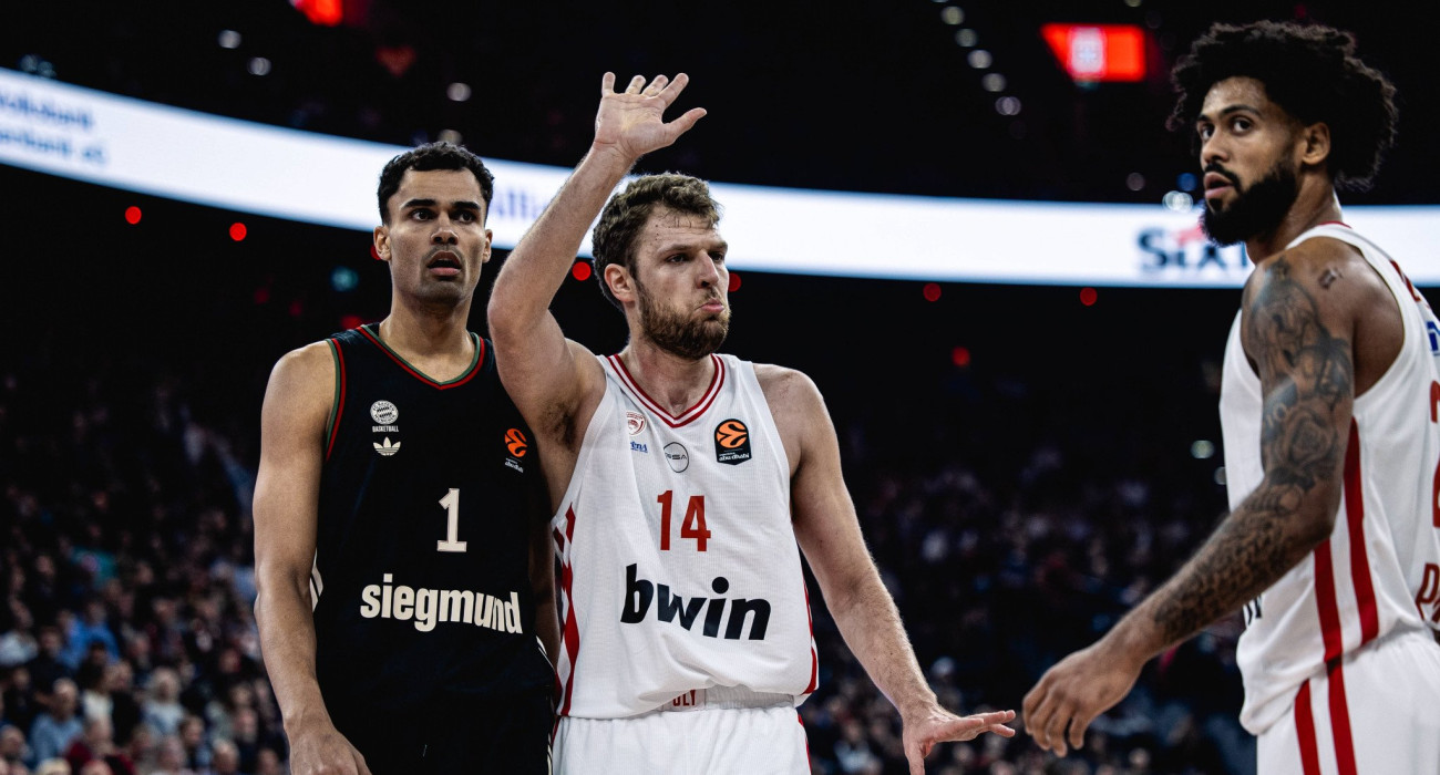 Στιγμιότυπο από το παιχνίδι του Ολυμπιακού με την Μπάγερν Μονάχου, Πηγή: Eurokinissi