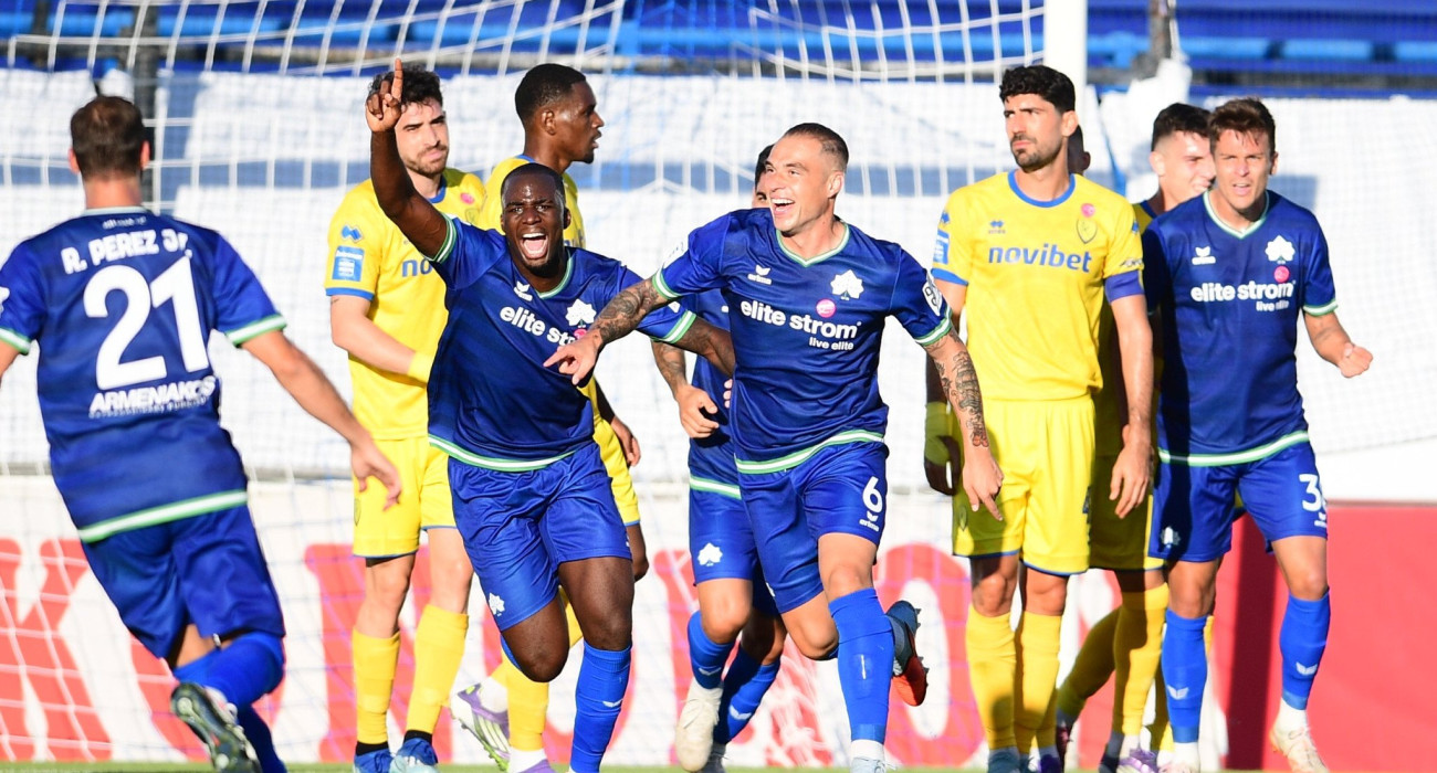 Οι ποδοσφαιριστές της Κηφισιάς πανηγυρίζουν / Πηγή: Eurokinissi