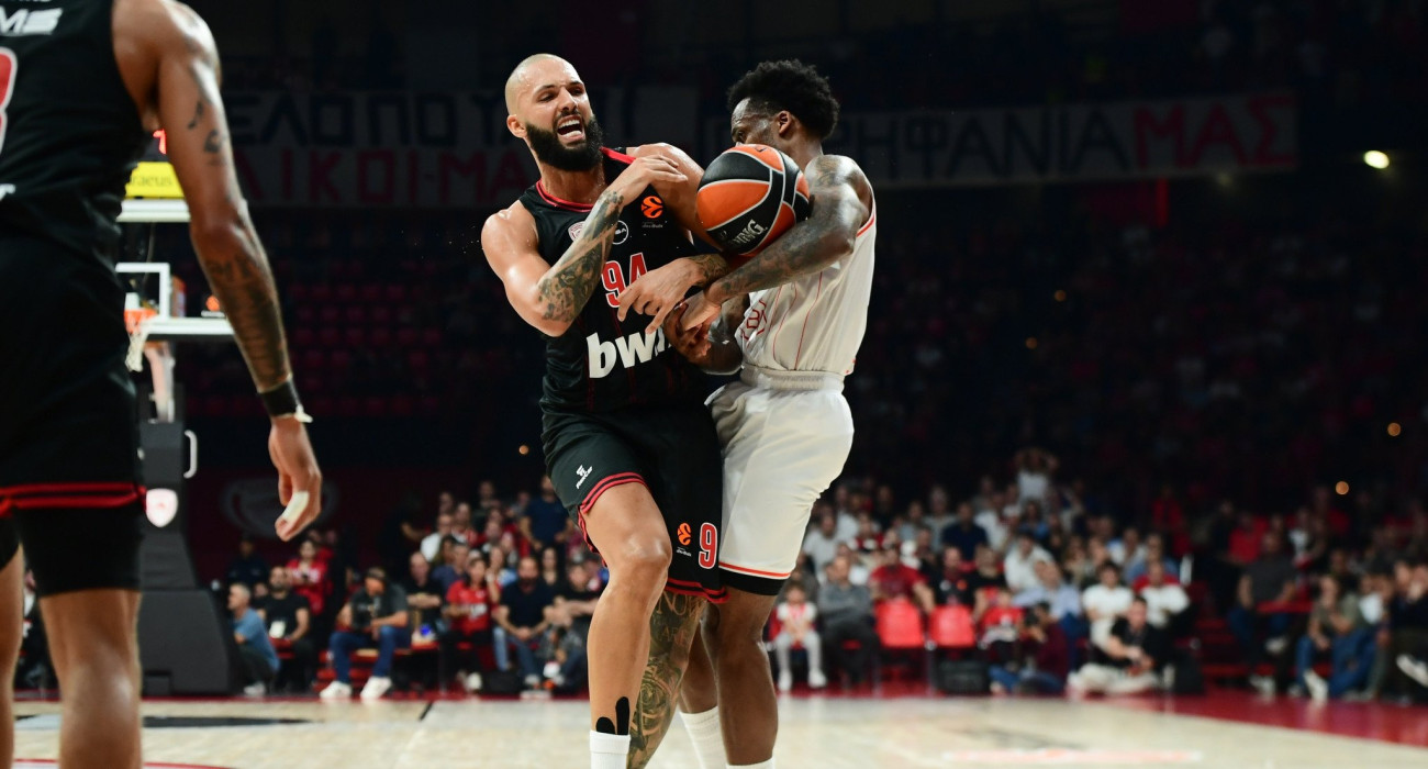 Στιγμιότυπο από το παιχνίδι Ολυμπιακός - Μονακό, Πηγή: Eurokinissi