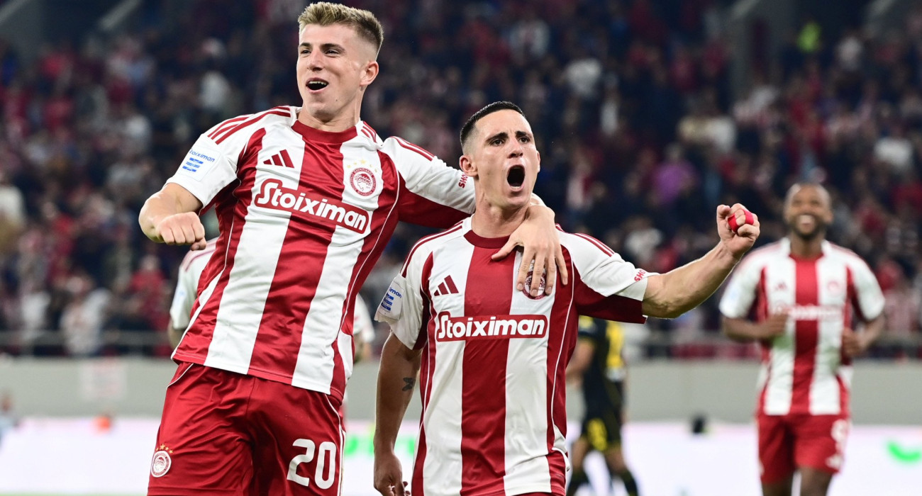 Ποντένσε και Κοστίνια πανηγυρίζουν / Πηγή: Eurokinissi