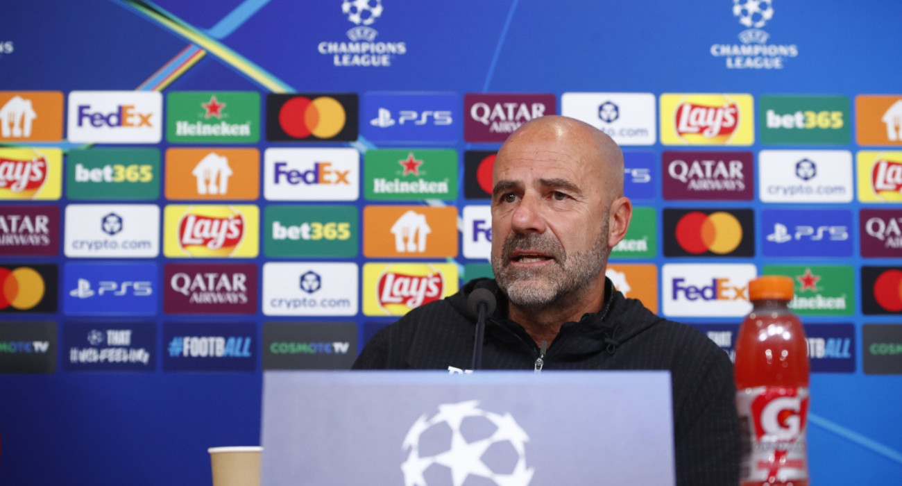 Ο προπονητής της Αϊντχόφεν, Πίτερ Μπος / Πηγή: Eurokinissi