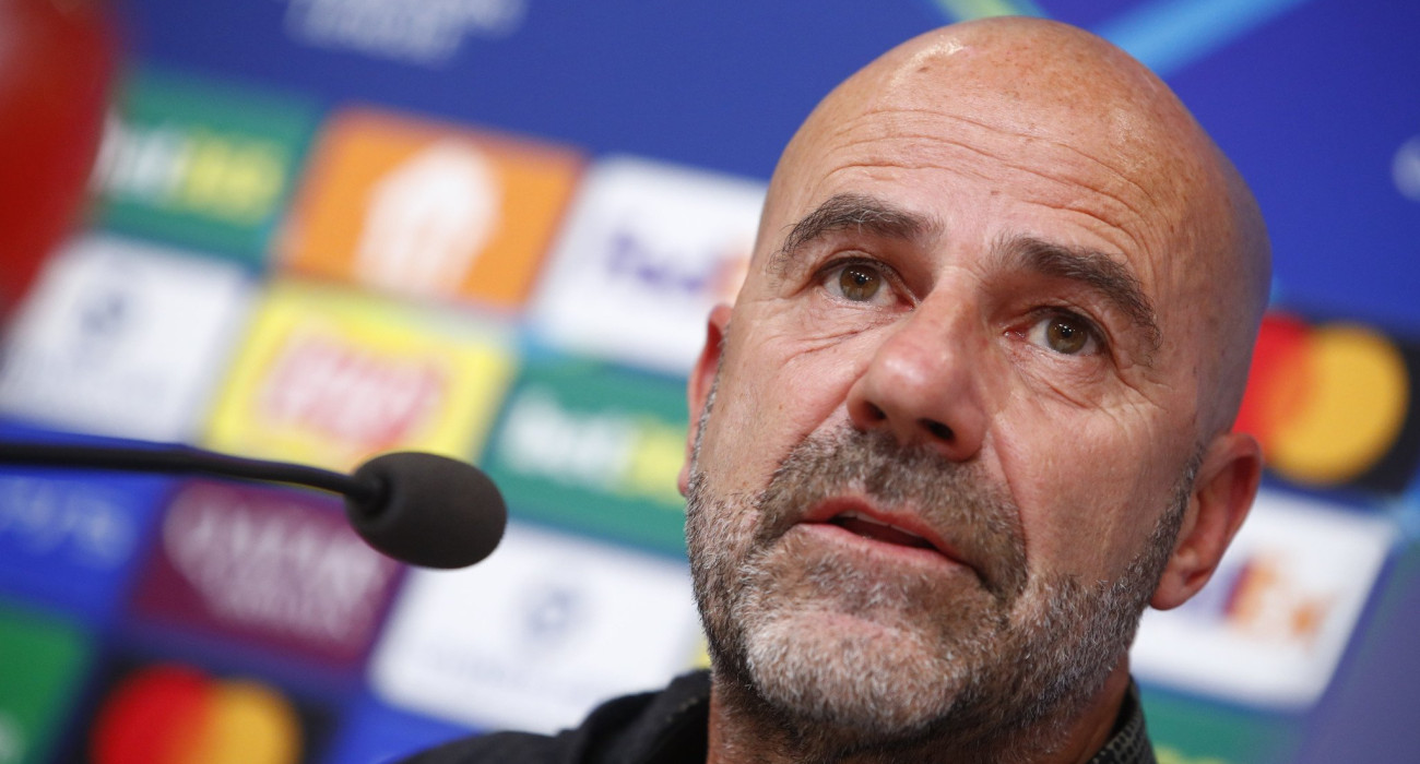 Ο Πίτερ Μπος στη συνέντευξη τύπου / Πηγή: Eurokinissi