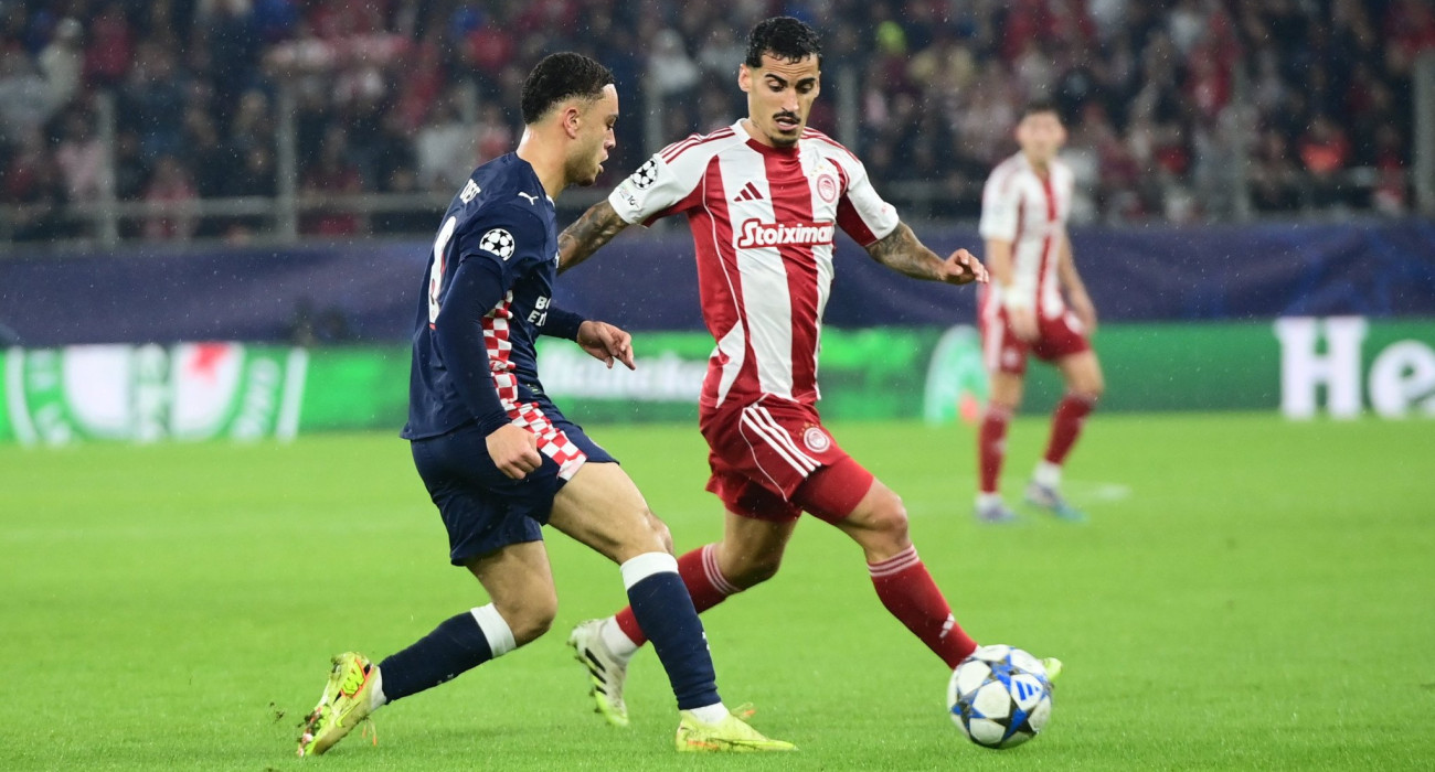 Στιγμιότυπο από την αναμέτρηση Ολυμπιακός - Αϊντχόφεν / Πηγή: Eurokinissi