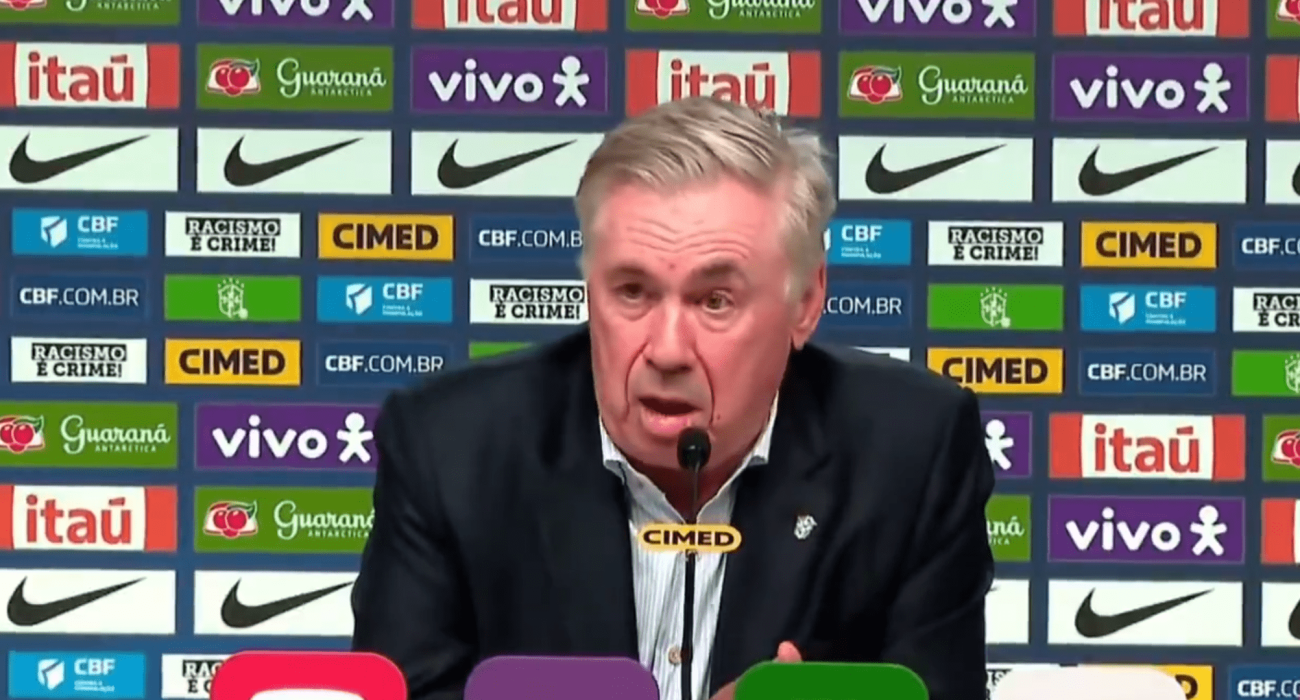 Ο Κάρλο Αντσελότι / Screenshot