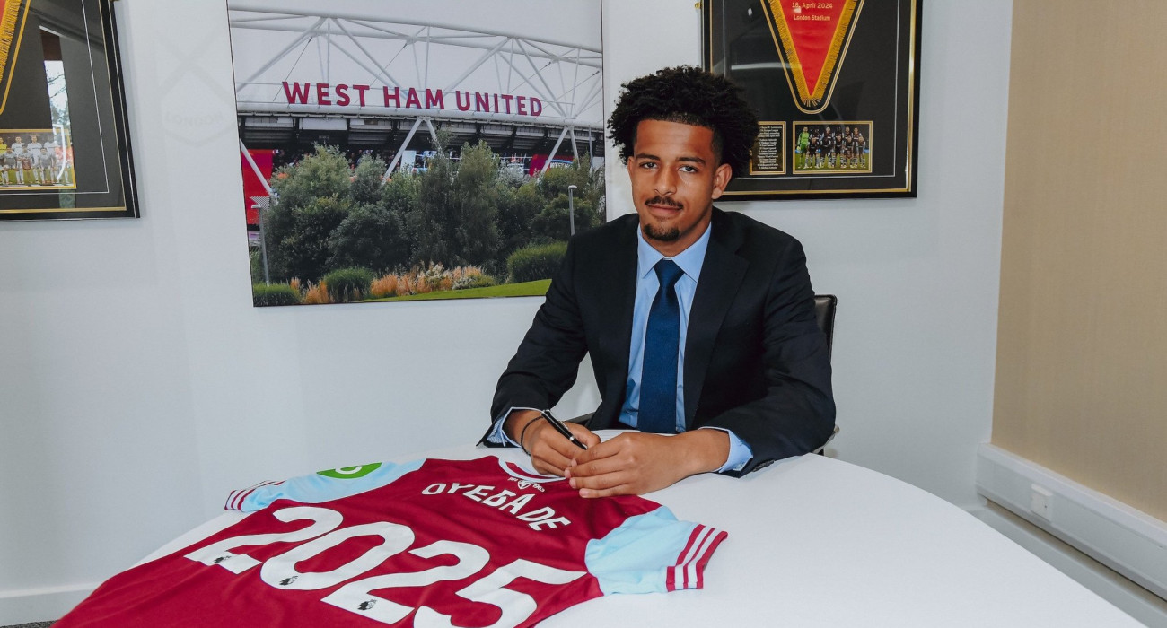 Ο Ράγιαν Ογεμπάντε της Γουέστ Χαμ  / Πηγή: whufc.com