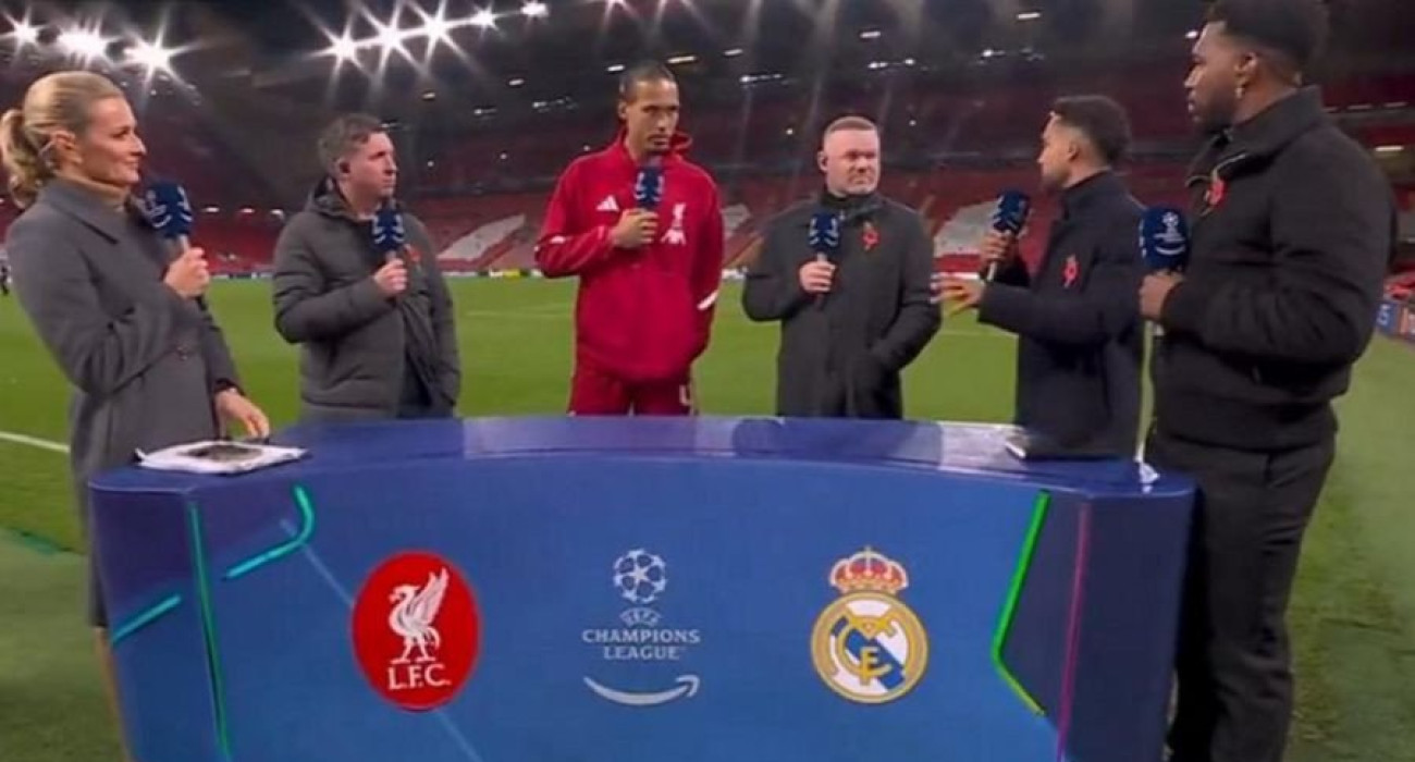 Ο Φαν Ντάικ σε συνέντευξή του / Screenshot