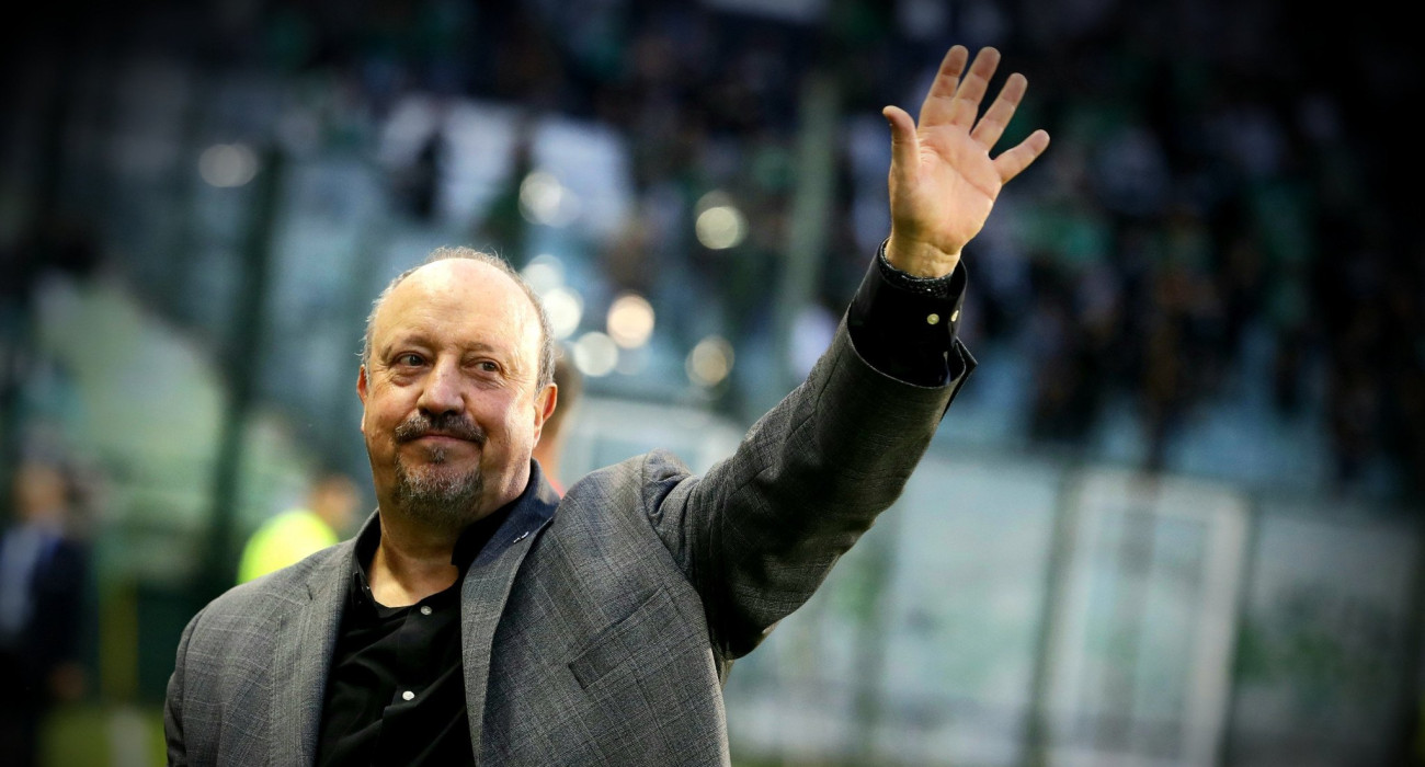 Ο Ράφα Μπενίτεθ στον πάγκο του Παναθηναϊκού / Πηγή: Eurokinissi