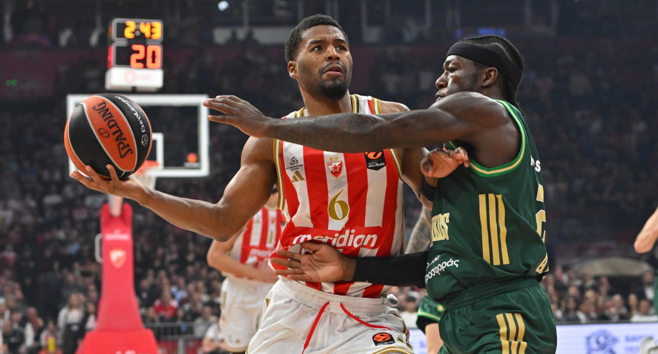 Ο Τζάρεντ Μπάτλερ στο Ερυθρός Αστέρας-Παναθηναϊκός / Πηγή: Eurokinissi