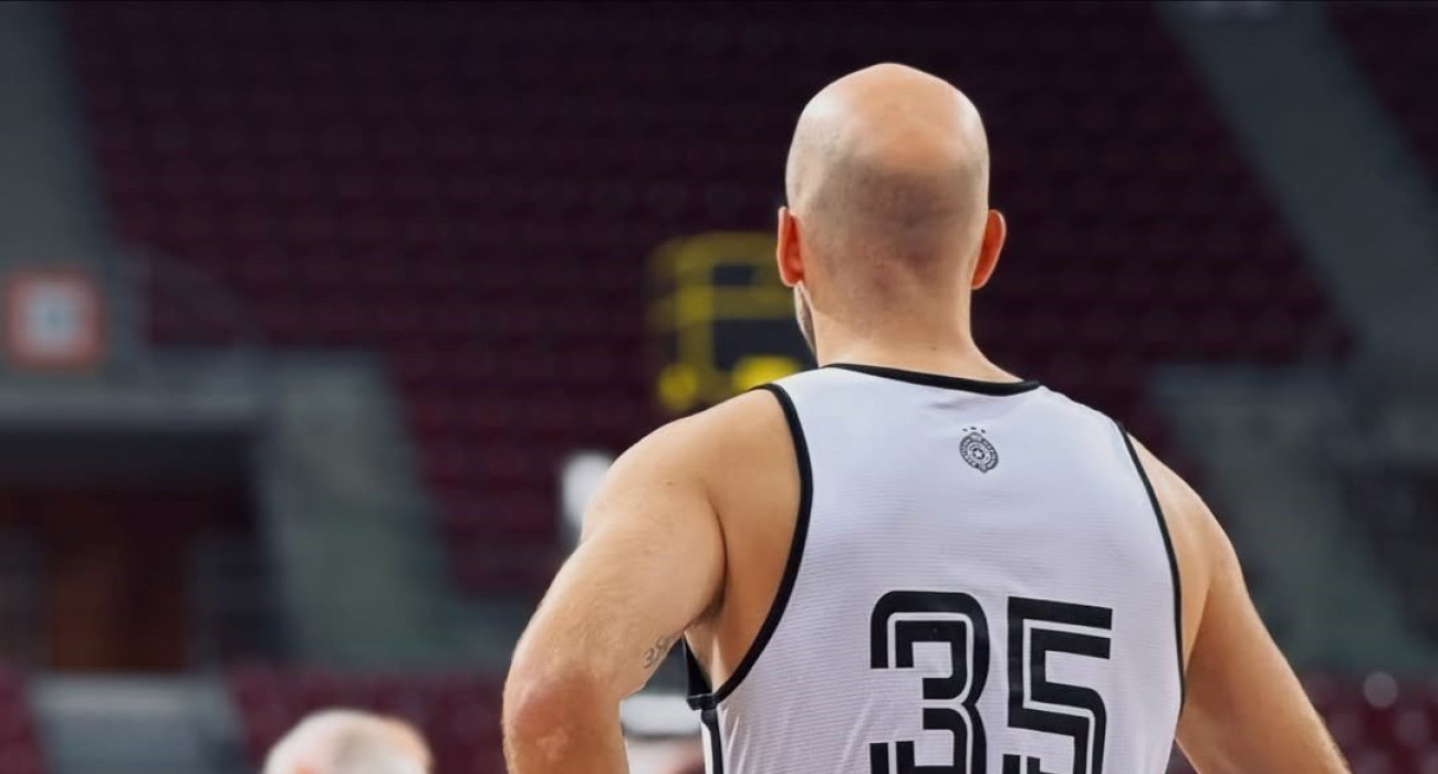 Ο Νικ Καλάθης προπονήθηκε με την Παρτιζάν/Πηγή: instagram.com@partizanbc