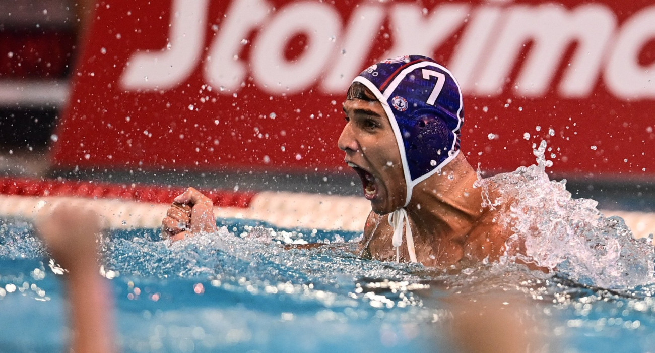 Πανηγυρισμός του Δημήτρη Χατζή / Πηγή: Eurokinissi