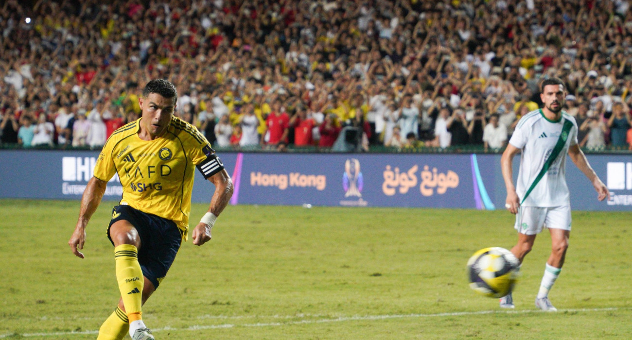 Ο Κριστιάνο Ρονάλντο εκτελεί πέναλτι με την Αλ Νασρ / Πηγή: Imago