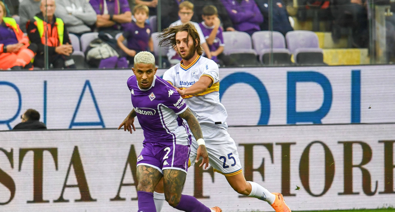 Φάση από τον αγώνα της Φιορεντίνα με τη Λέτσε / Πηγή: Imago