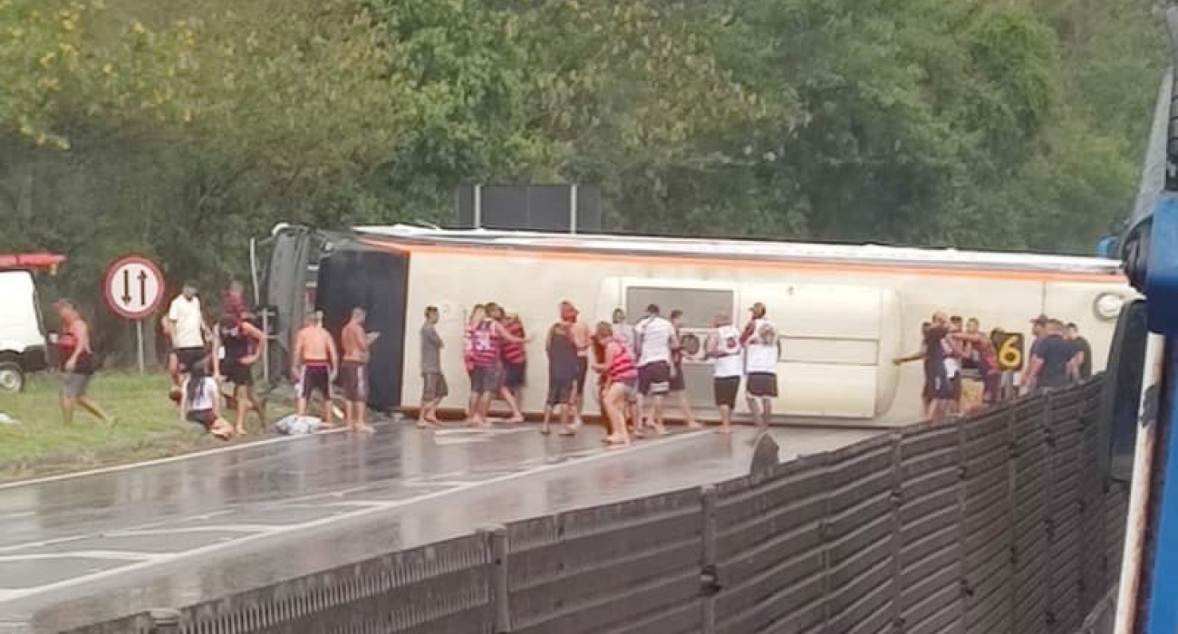 Το λεωφορείο της Φλαμένγκο / Screenshot