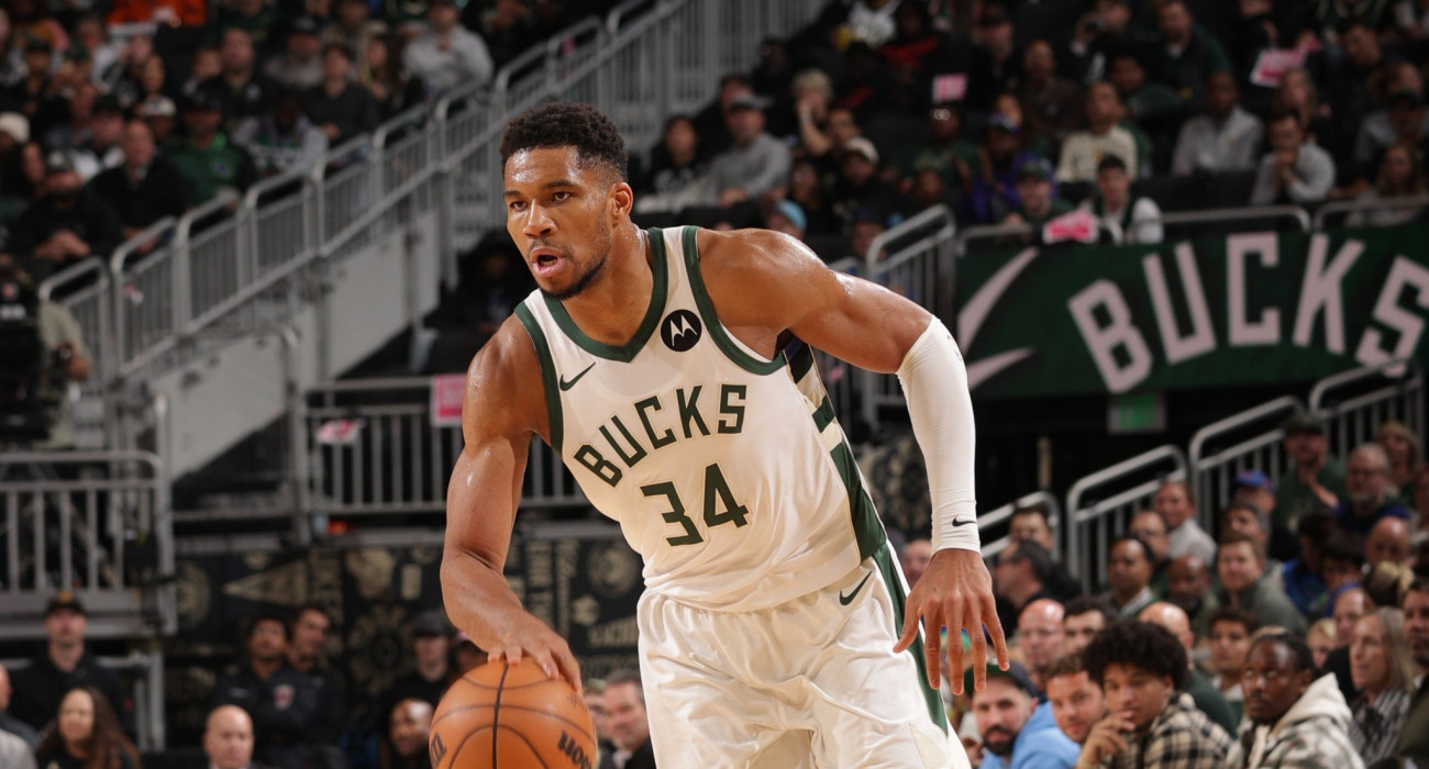 Ο Γιάννης Αντετοκούνμπο/Photo by Gary Dineen/NBAE via Getty Images