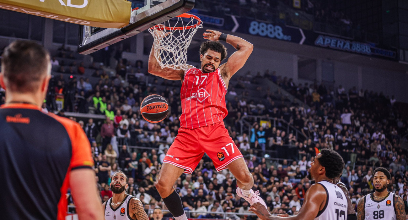 Ο Κόλιν Μάλκολμ της Χάποελ Τελ Αβιβ / Πηγή: Yulian Todorov / Euroleague Basketball via Getty Images / Ideal Images