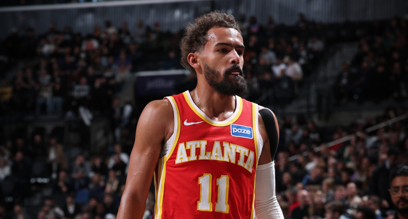 Ο Τρε Γιανγκ/Photo by David L. Nemec/NBAE via Getty Images