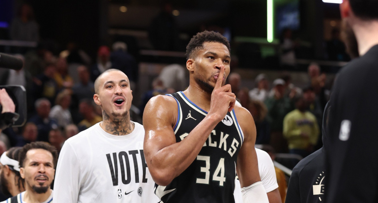 Ο Γιάννης Αντετοκούνμπο/Photo by Pepper Robinson/NBAE via Getty Images