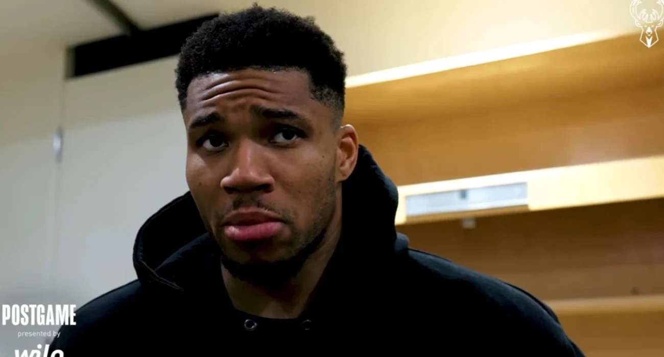 Ο Γιάννης Αντετοκούνμπο/printscreen