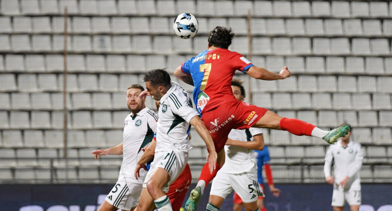 Το γκολ με το οποίο άνοιξε το σκορ ο Λάζαρος Λάμπρου απέναντι στον Παναθηναϊκό - ΠΗΓΗ: ΙΝΤΙΜΕ