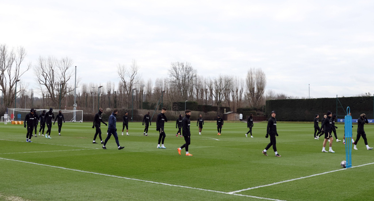 Προπόνηση της Τσέλσι στο κέντρο του Κόμπαμ στο νοτιοδυτικό Λονδίνο / Πηγή: Imago