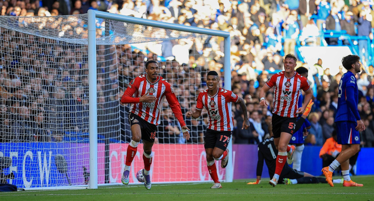 Οι παίκτες της Σάντερλαντ πανηγυρίζουν / Πηγή: Imago