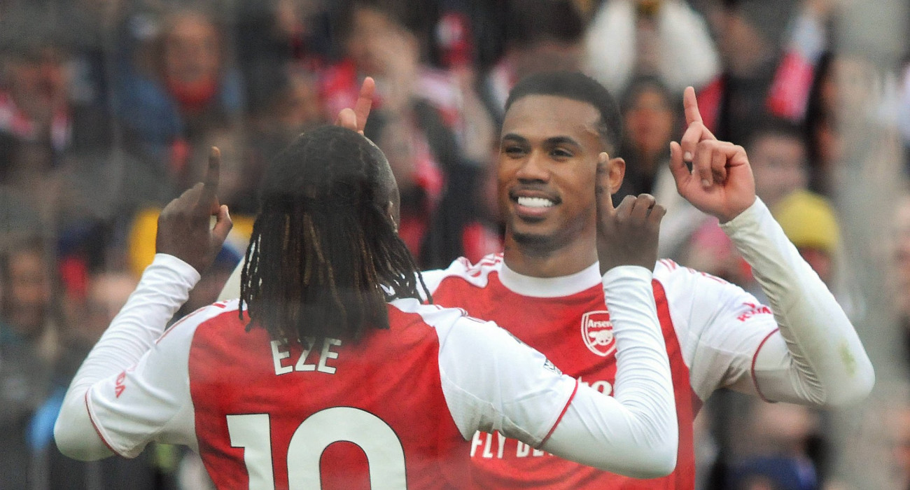 Οι παίκτες της Άρσεναλ πανηγυρίζουν / Πηγή: Imago