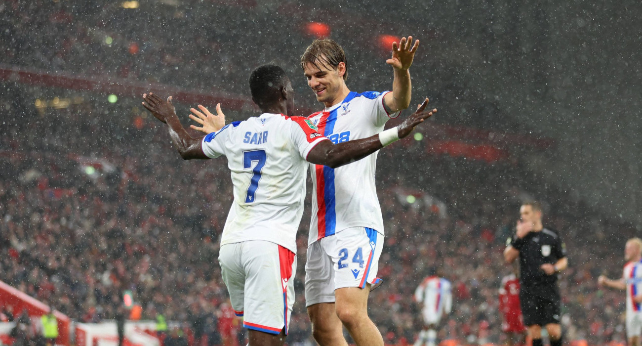 Με δύο γκολ του Ισμάιλα Σαρ η Κρίσταλ Πάλας «πάγωσε» το Άνφιλντ / Πηγή: Imago