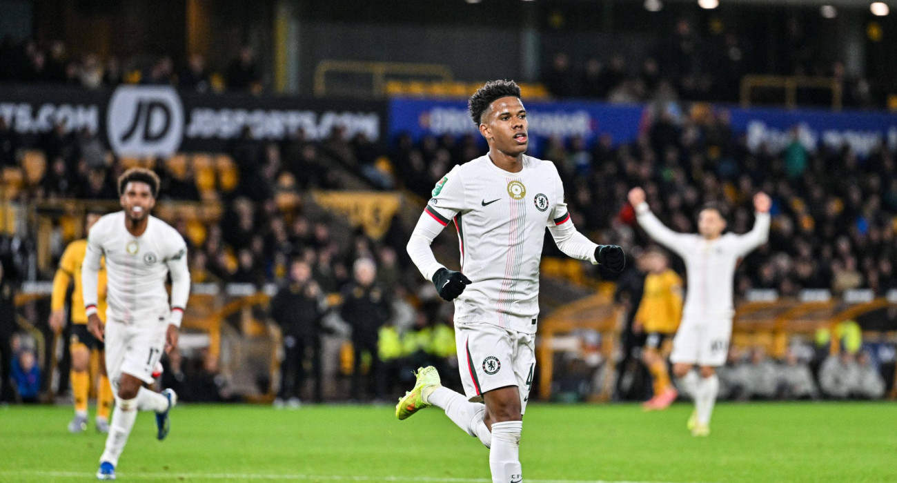 Ο Εστεβάο πανηγυρίζει σε αγώνα της Τσέλσι / Πηγή: Imago