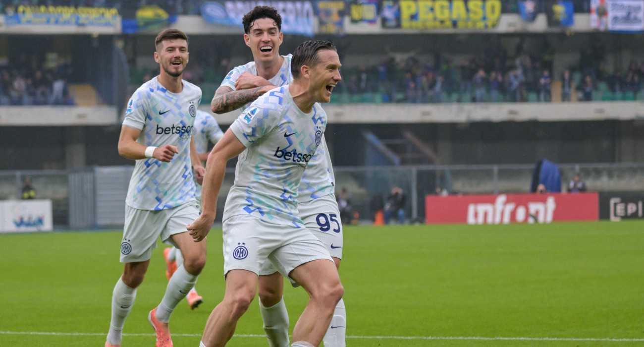 Οι παίκτες της Ίντερ πανηγυρίζουν / Πηγή: Imago