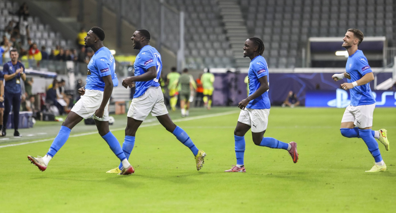 Οι παίκτες της Πάφου πανηγυρίζουν / Πηγή: Imago