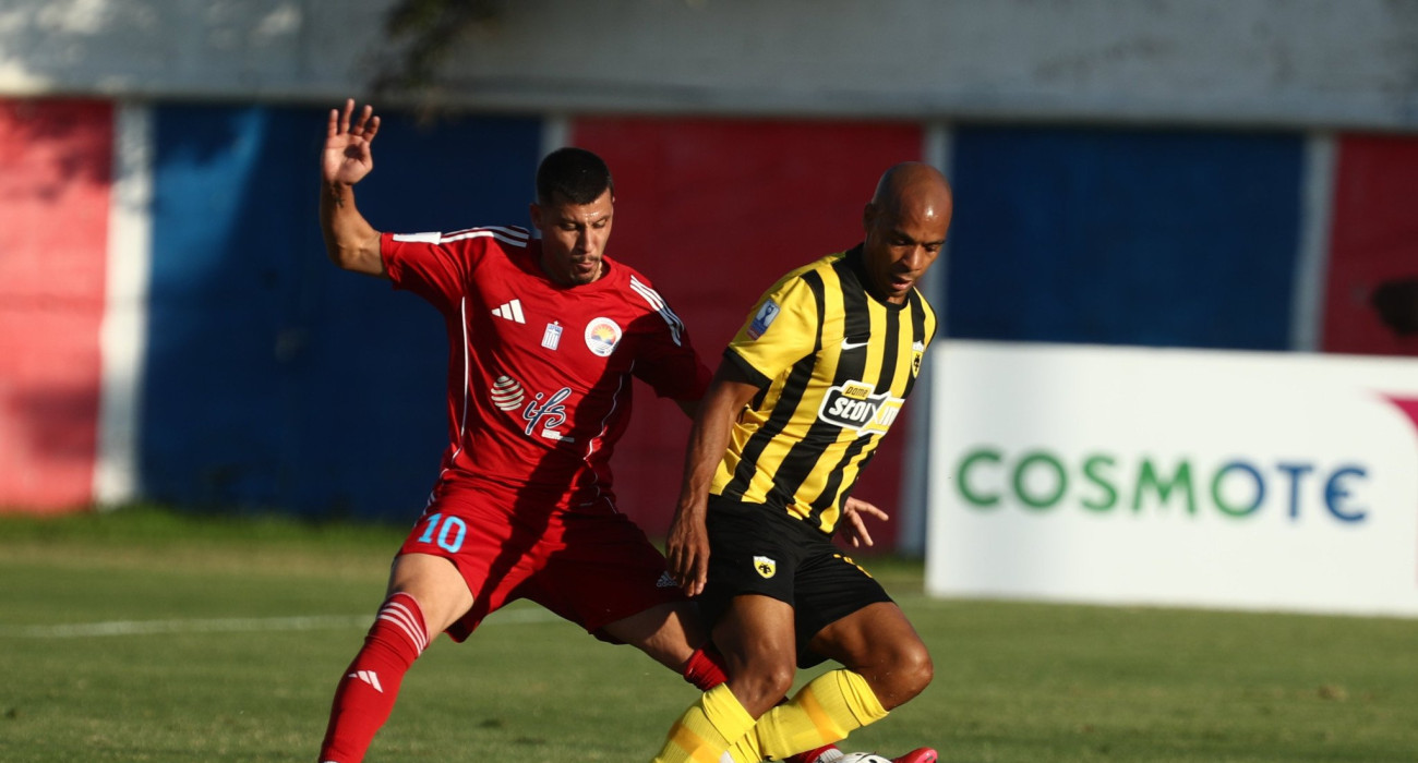 Φάση από το Ηλιούπολη-ΑΕΚ / Πηγή: Eurokinissi