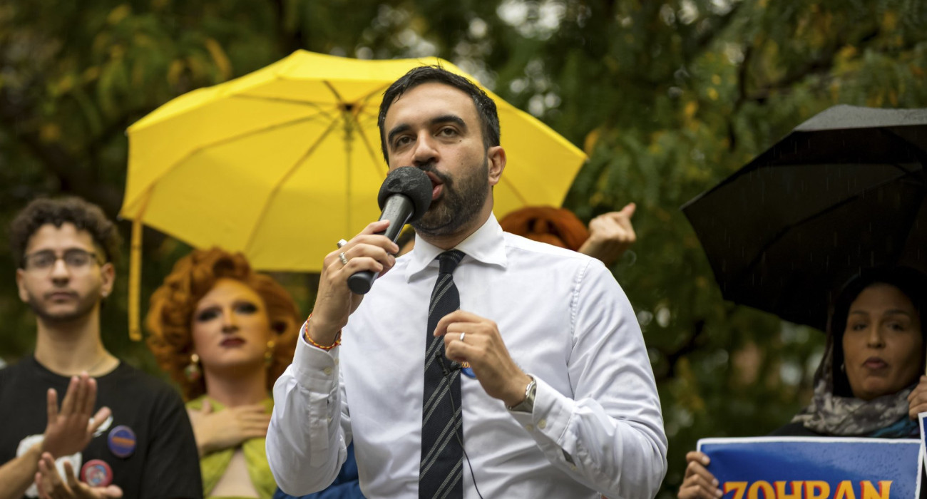 Ο νέος δήμαρχος της Νέας Υόρκης, Ζοχράν Μαμντάνι/Πηγή: Getty Images