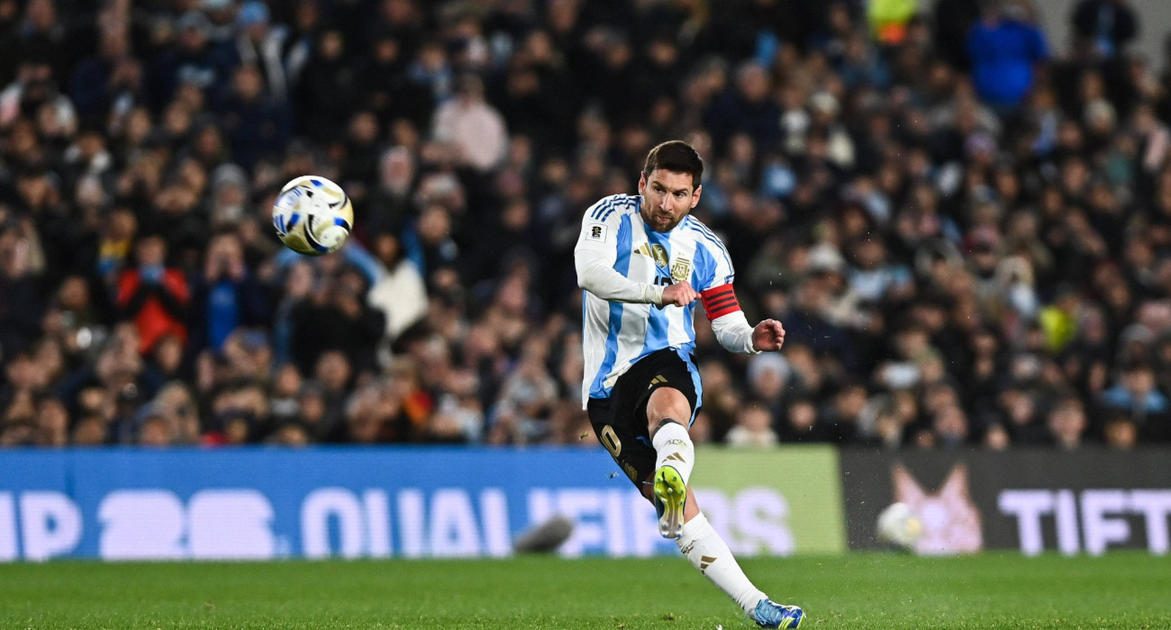 Ο Λιονέλ Μέσι σε αγώνα της εθνικής Αργεντινής / Πηγή: Imago