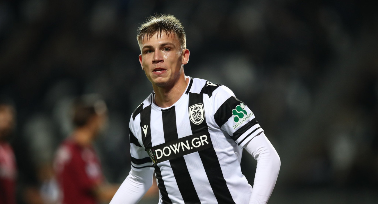 Ο Ανέστης Μύθου με τη φανέλα του ΠΑΟΚ / Πηγή: Eurokinissi