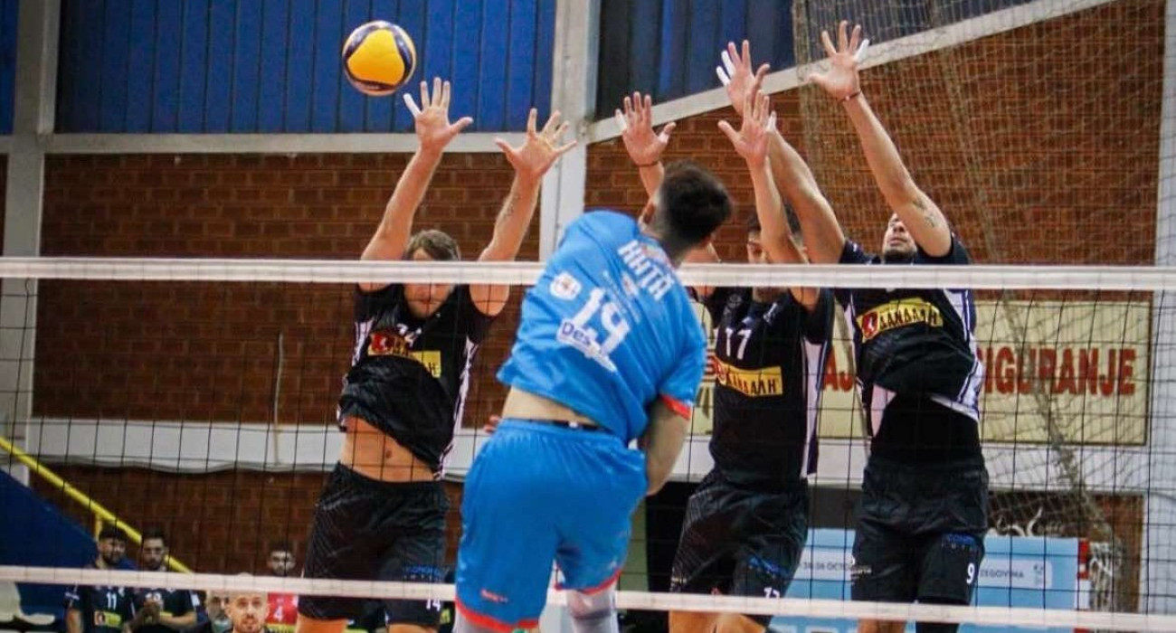 Η ομάδα βόλεϊ ανδρών του ΟΦΗ σε αγώνα του BVA Cup 2025  / Πηγή: ΟΦΗ