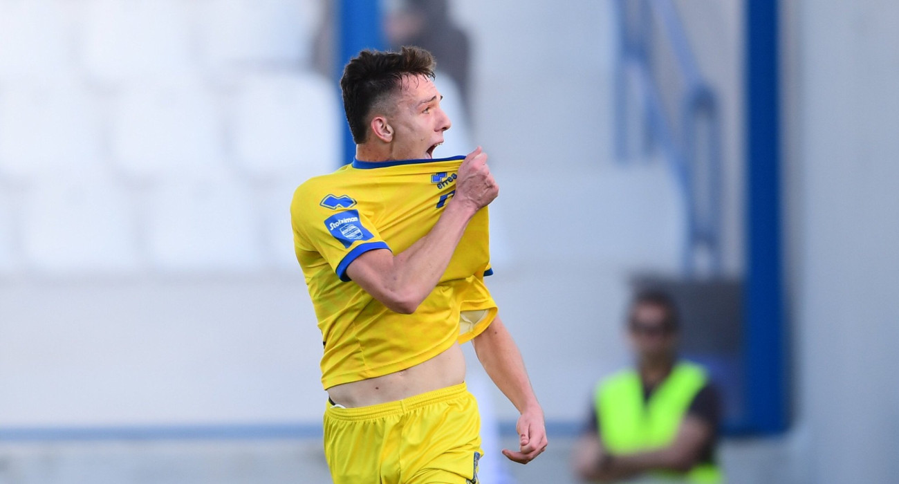 Ο Σωτήρης Κοντούρης πανηγυρίζει / Πηγή: Eurokinissi