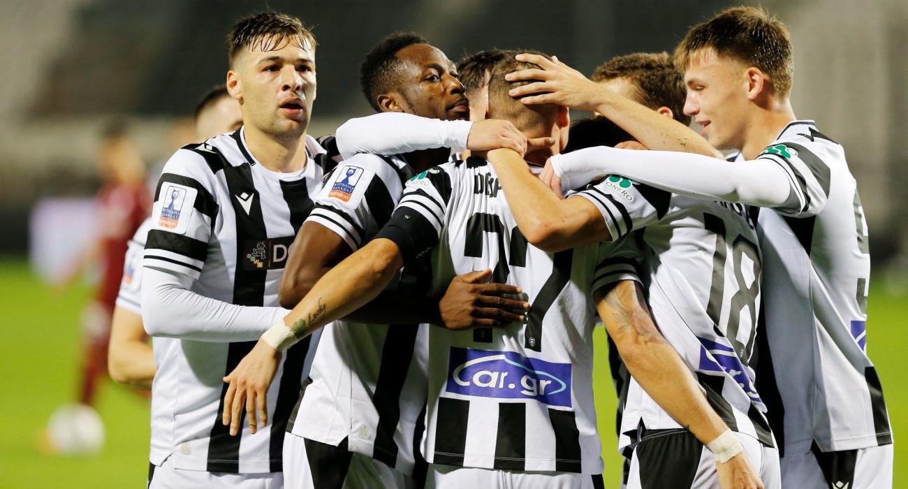 Οι ποδοσφαιριστές του ΠΑΟΚ πανηγυρίζουν / Πηγή: Intime