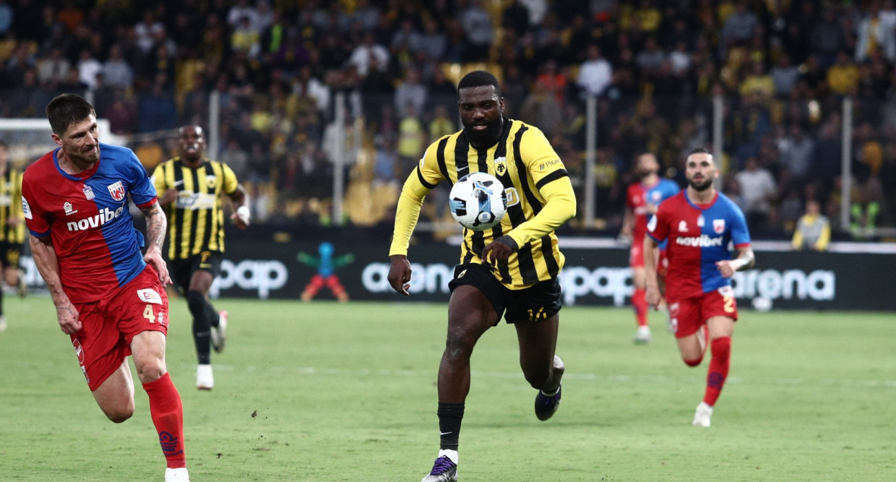 Ο Φραντζί Πιερό στο ΑΕΚ-Βόλος / Πηγή: Eurokinissi