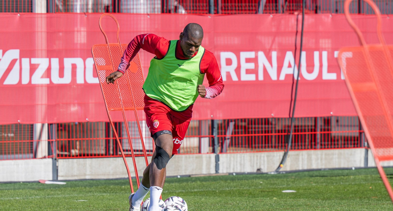 O Πολ Πογκμπά σε προπόνηση της Μονακό / Πηγή: Imago