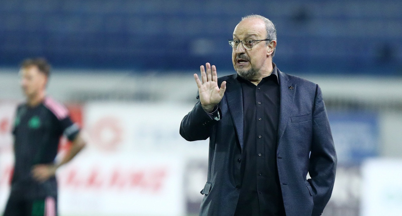 Ο Ράφα Μπενίτεθ σε στιγμιότυπο από τον αγώνα του Παναθηναϊκού με τον Ατρόμητο - ΠΗΓΗ: ΙΝΤΙΜΕ