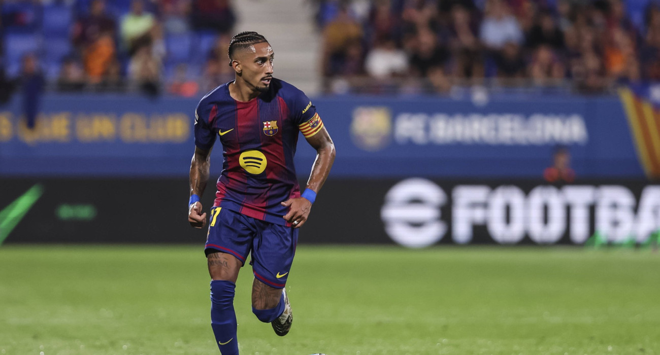 Ο Ραφίνια σε αγώνα της Μπαρτσελόνα / Πηγή: Imago