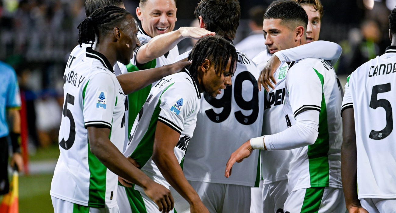 Παίκτες της Σασουόλο πανηγυρίζουν / Πηγή: Imago
